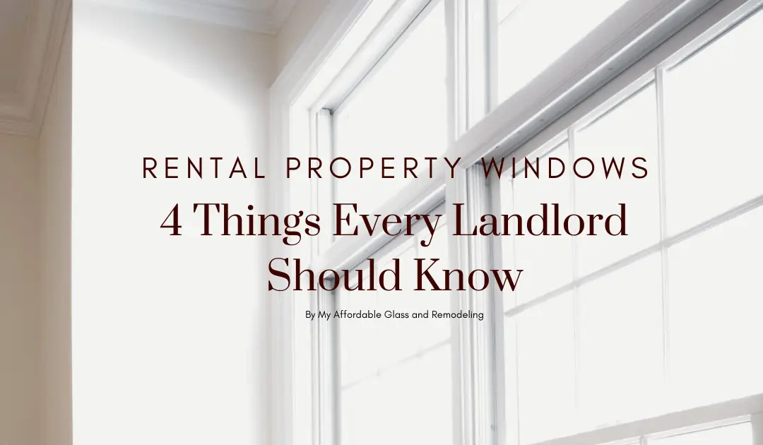 How To Get Landlord To Replace Windows?