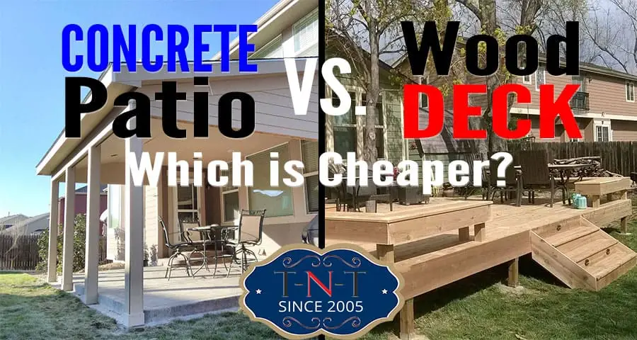 Is It Cheaper To Lay Concrete Or Build A Deck?