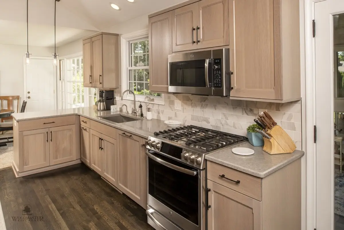 Kitchen design with custom cabinetry and premium countertops